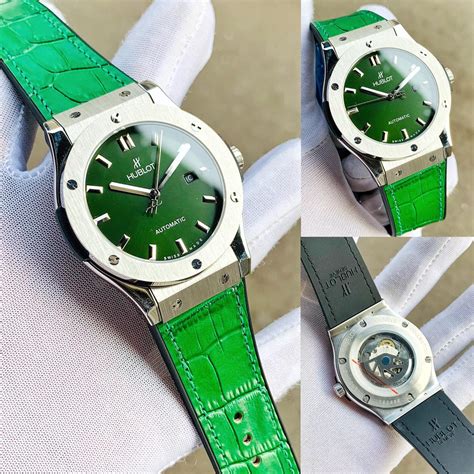 Hublot Classic Fusion Green Dial 